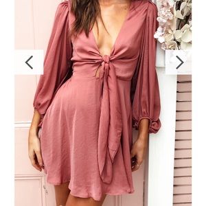 Billy j Sola Dress - Rose